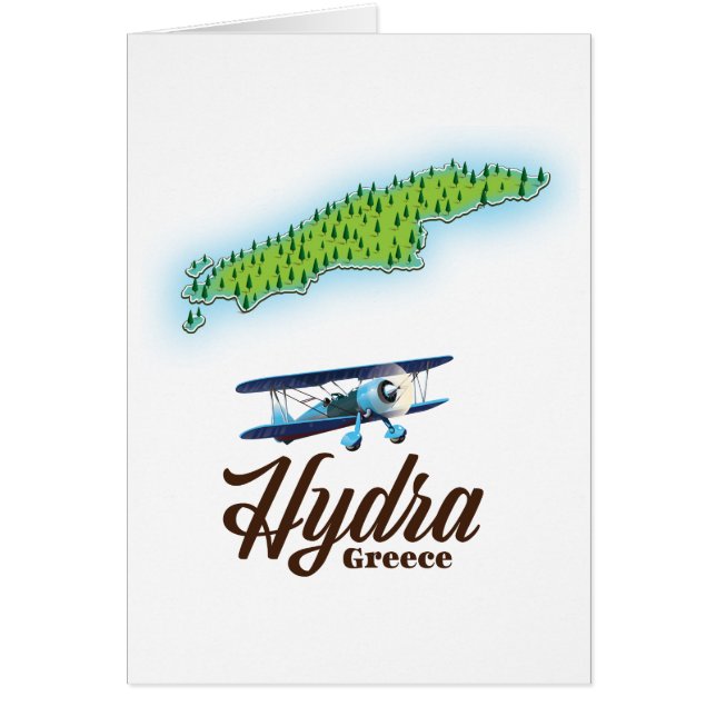 Mapa de la isla Skyros Grecia (Frente)