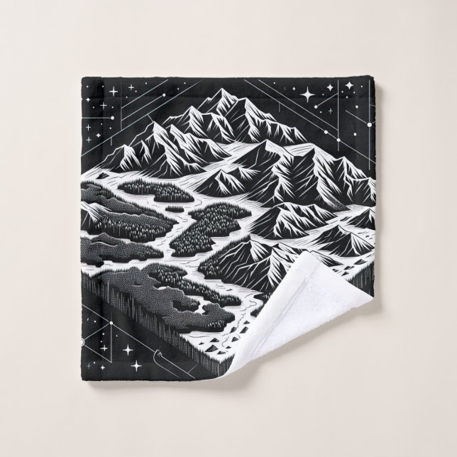 Mapa de la montaña mágica (Toallita)