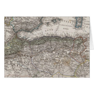 Mapa de la región de África del Norte