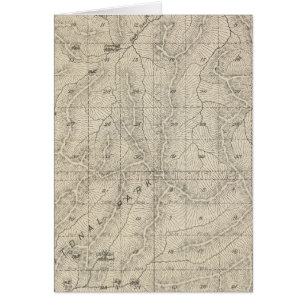Mapa de la sección del condado de Tulare T1415S R