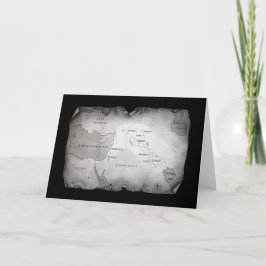 MAPA DE LA tarjeta de saludo MESOPOTAMIA