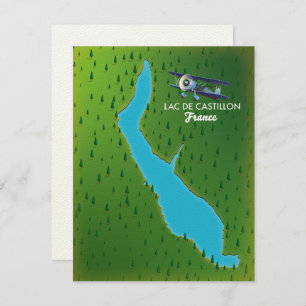 Mapa de Lac de Castillon France
