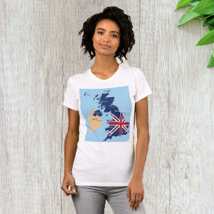 Mapa De Las Camisetas De Gran Bretaña