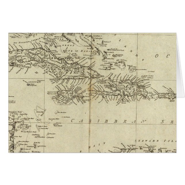 Mapa de las Indias Occidentales (Anverso (Horizontal))
