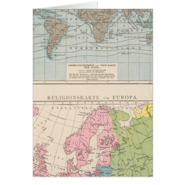 Mapa de las religiones en Europa (Frente)