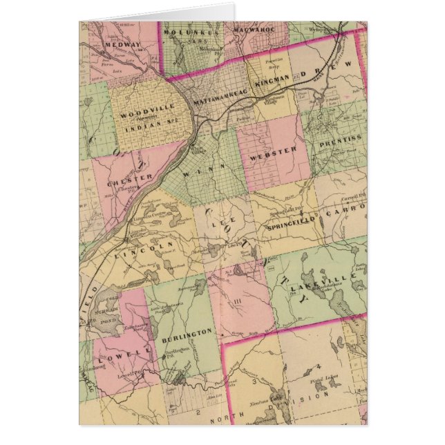 Mapa de las tierras de la madera 3 (Frente)