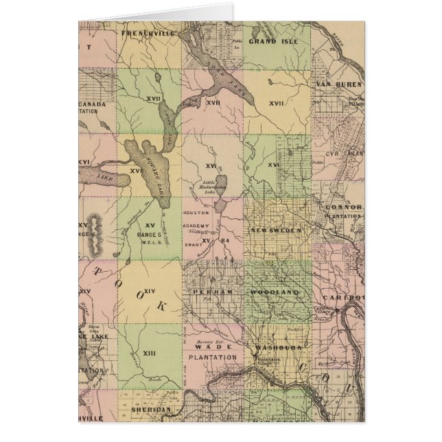 Mapa de las tierras de la madera 5 (Frente)