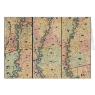 Mapa de Lloyd del río Misisipi Inferior