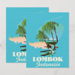 Mapa de Lombok Indonesia