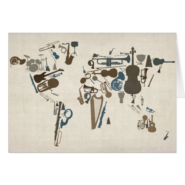 Mapa de los instrumentos musicales del mundo (Anverso (Horizontal))
