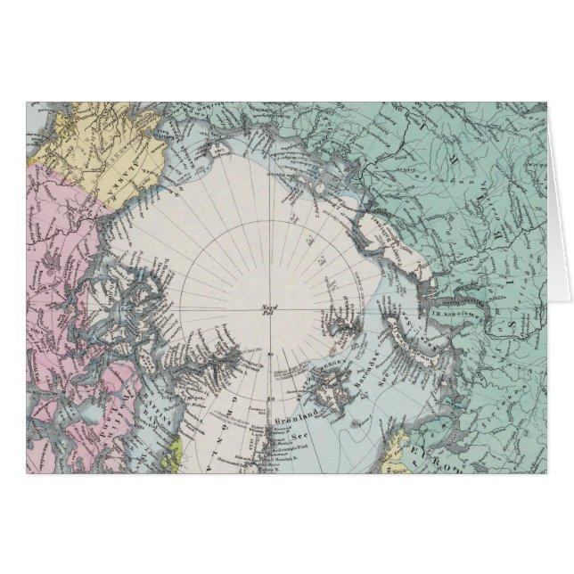 Mapa de los mares polares (Anverso (Horizontal))