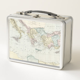 Mapa de los viajes del misionario de Paul del