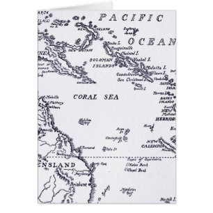 Mapa de Melanesia