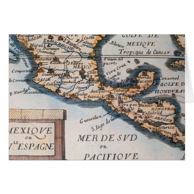 Mapa de México o de nueva España el | 1625 (Anverso (Horizontal))