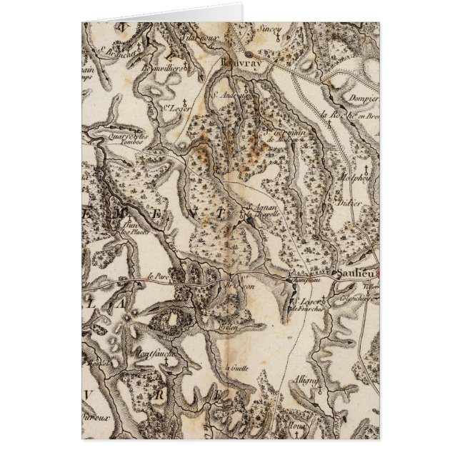 Mapa de Morvan Atlas (Frente)