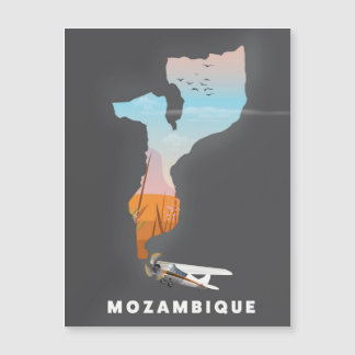 mapa de Mozambique