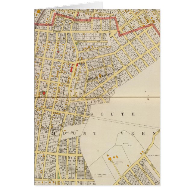 Mapa de Mt Vernon Atlas (Frente)