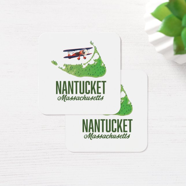 Mapa de Nantucket Massachusetts (Escritorio)