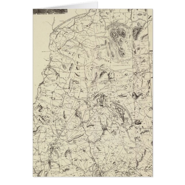 Mapa de New Hampshire 1816 (Frente)