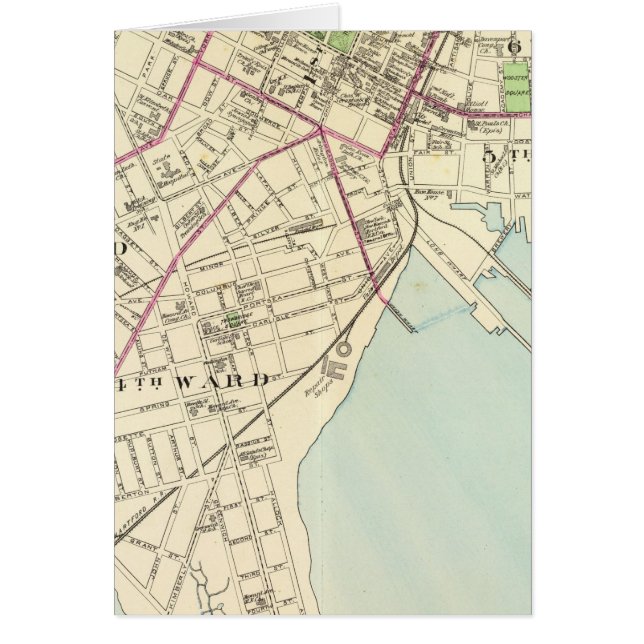 Mapa de New Haven (Frente)