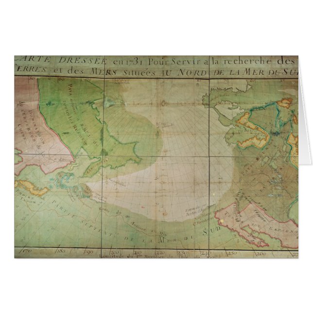 Mapa de nuevos descubrimientos (Anverso (Horizontal))