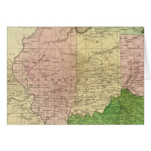 Mapa de Olney de Estados Occidentales