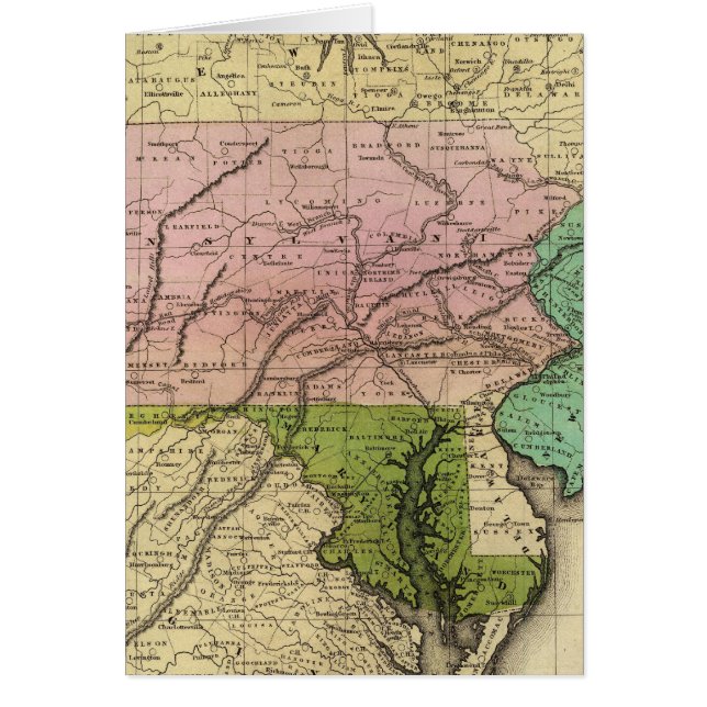 Mapa de Olney para Estados del Medio Oriente (Frente)