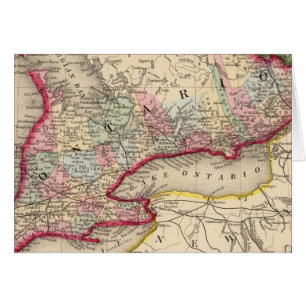 Mapa de Ontario de Mitchell