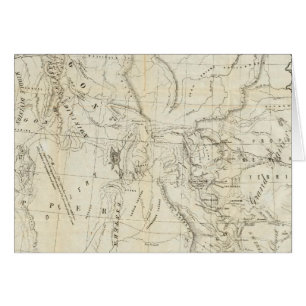 Mapa de Oregón, California, Nuevo México