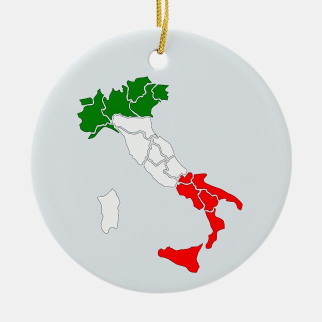 Mapa de ornamento italiano. (Frente)