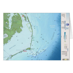 Mapa de Outer Banks