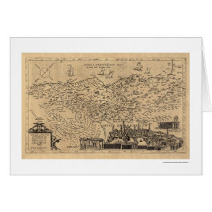 Mapa de Palestina de Tilemann Stella 1600