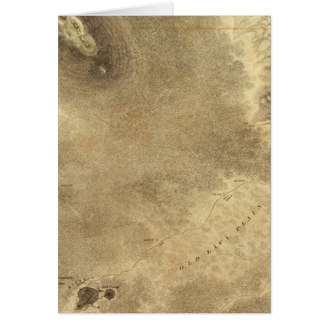 Mapa de parte de la isla de Hawaii (Frente)