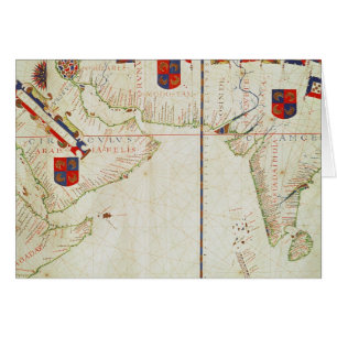 Mapa de Persia, de Arabia y de la India