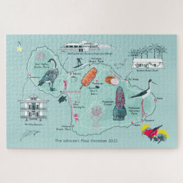 Mapa de personalizables de Maui, rompecabezas de H