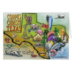 Mapa de Personalizados de Corpus Christi Tx