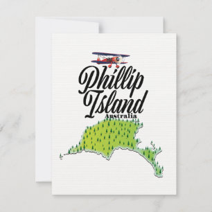 mapa de Phillip Island Australia