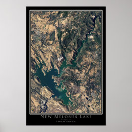 Mapa de Posters por satélite de New Melones Lake C