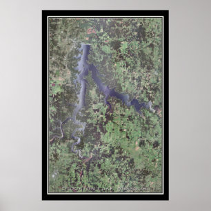 Mapa de Posters por satélite de Stockton Lake Miss