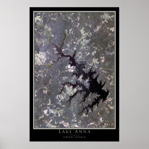 Mapa de Posters satelitales de Lake Anna Virginia