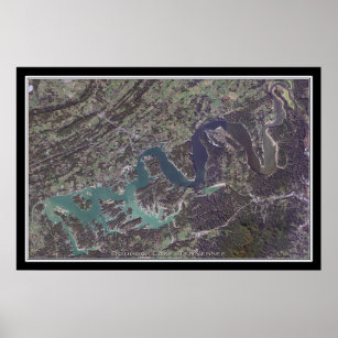 Mapa de Posters satelitales del Lago Douglas Tenne
