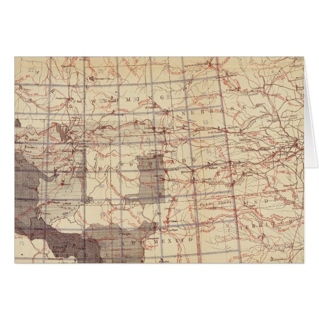 Mapa de progreso de rutas y estaciones de Estados  (Anverso (Horizontal))