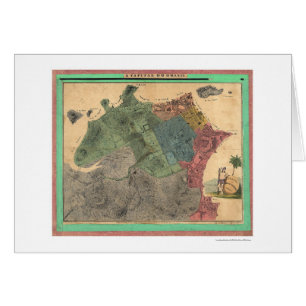 Mapa de Río de Janeiro por Michellerie 1831