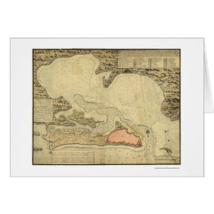 Mapa de San Juan, Puerto Rico 1785