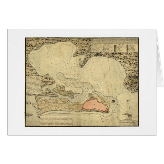 Mapa de San Juan, Puerto Rico 1785 (Anverso (Horizontal))