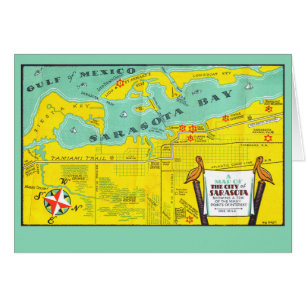 Mapa de Sarasota Vintage