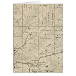 Mapa de sección del condado de Tulare T24S R29E