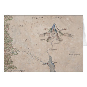 Mapa de Sindarin de la solitaria montaña