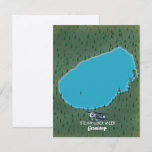 Mapa de Steinhuder Meer Alemania