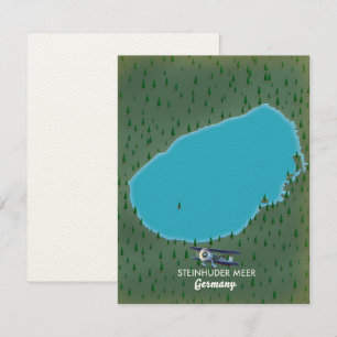 Mapa de Steinhuder Meer Alemania
